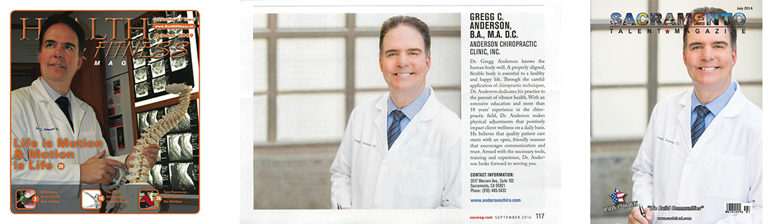 Chiropractor Sacramento CA Gregg Anderson